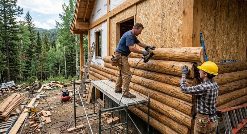 Log Home Siding Installation in Norwalk, CT