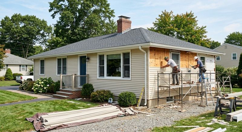 Vertical Siding Replacement in Norwalk, CT